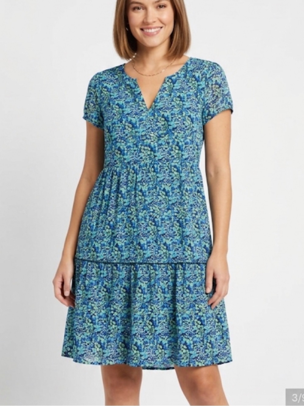 NWT Skye’s The Limit rise and shine short sleeve knee length floral dress si…